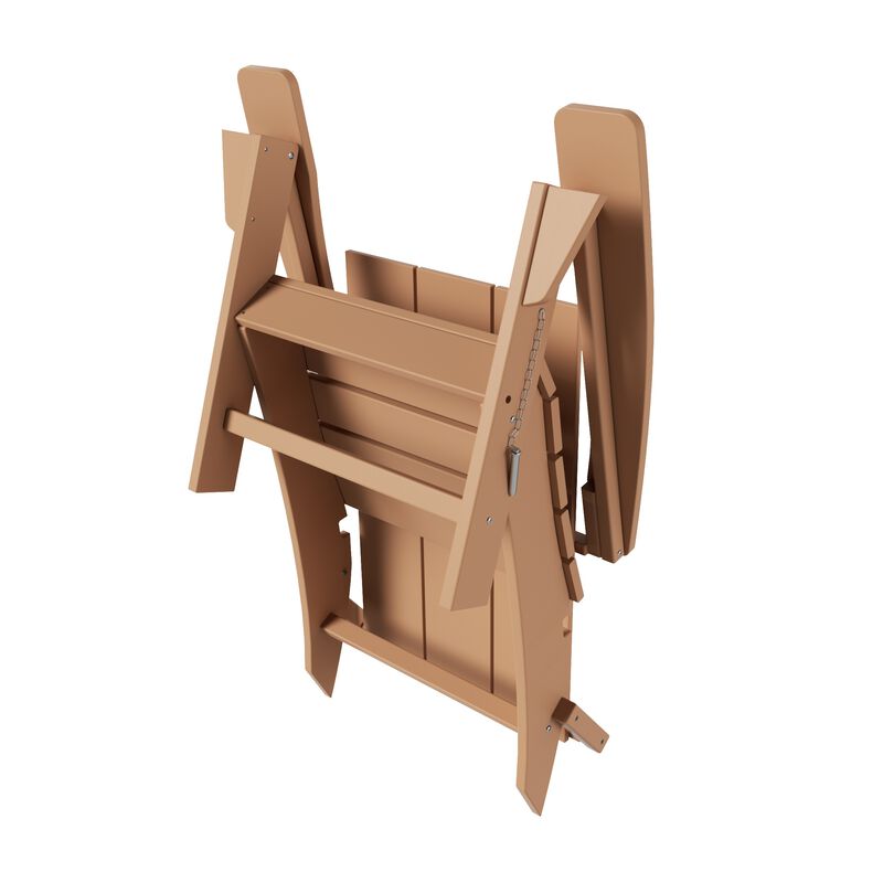 WestinTrends Modern Folding Adirondack Chair