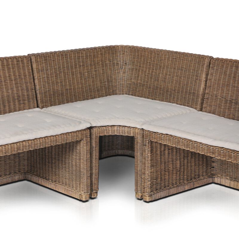 Senna 83" L-Shaped Dining Banquette