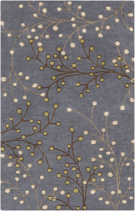Athena ATH-5053 7'6' x 9'6' Gray Rug