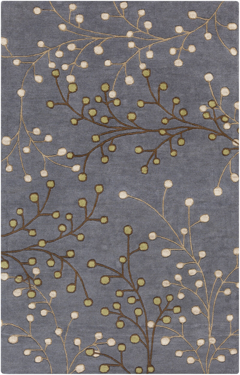 Athena ATH-5053 7'6' x 9'6' Gray Rug