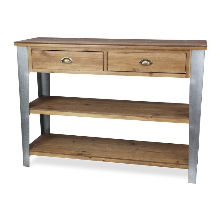 Temba Farmhouse Themed Console Table