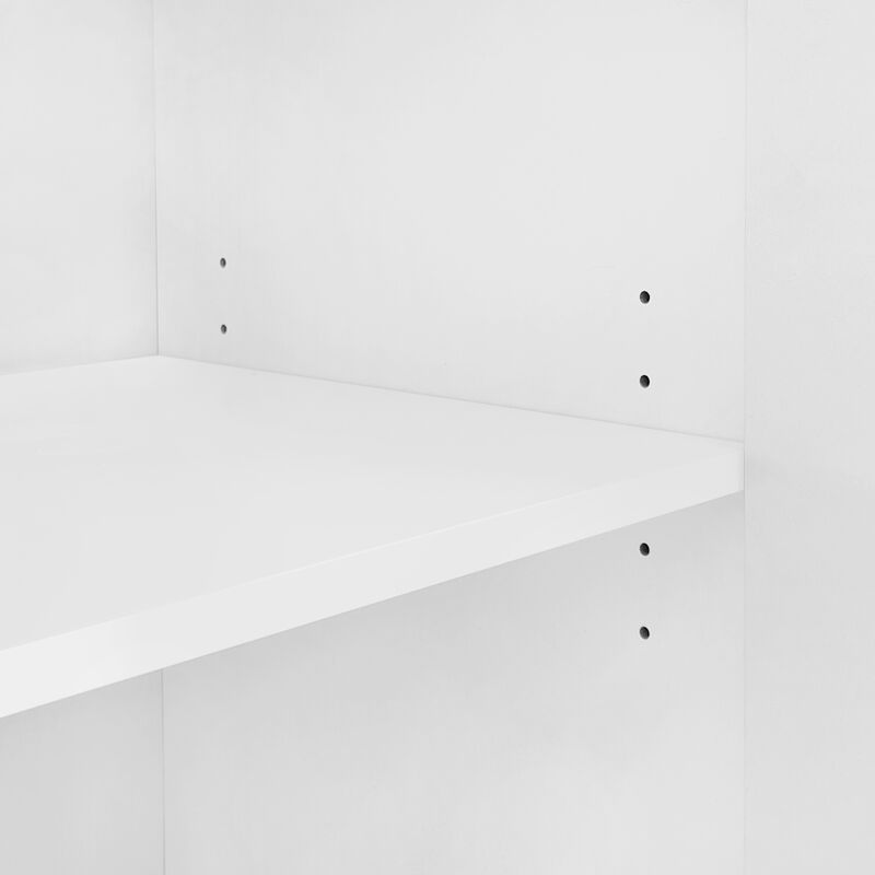 Merax Wave Pattern Storage Cabinet MDF