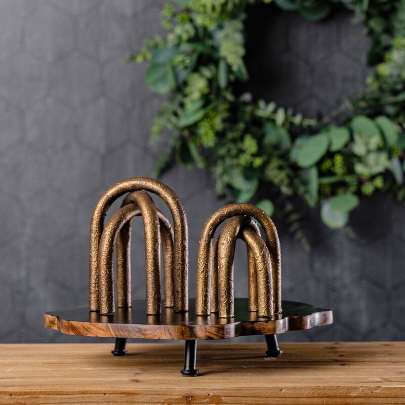 Tabletop Decor Decorative Accents for Home, Office, or Living Room Styling (Set of 2)