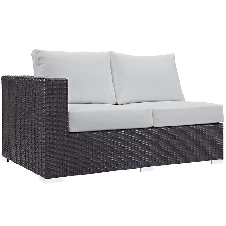 Modway - Convene Outdoor Patio Left Arm Loveseat