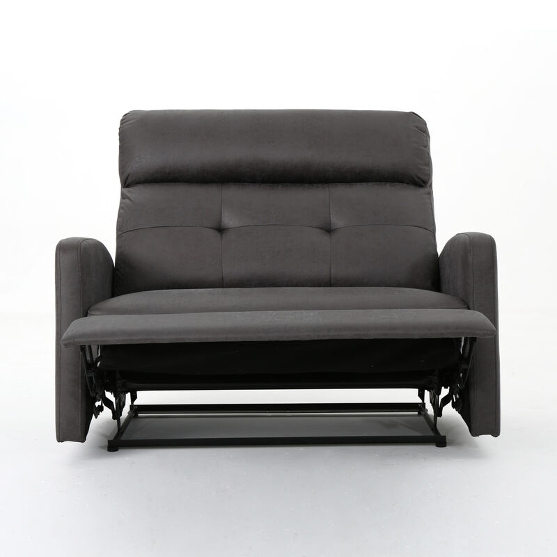 Merax  Tufted Recliner Loveseat Sofa Chair