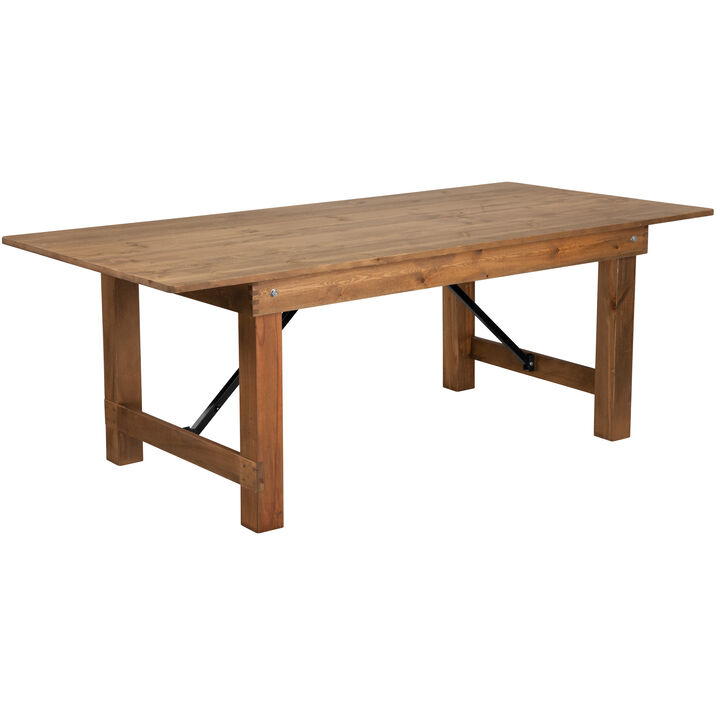 7'x40" Folding Farm Table