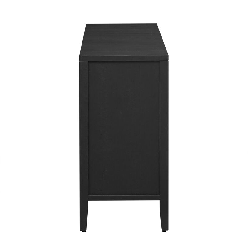 Merax Sophisticated Fir Veneer Sideboard Storage Cabinet