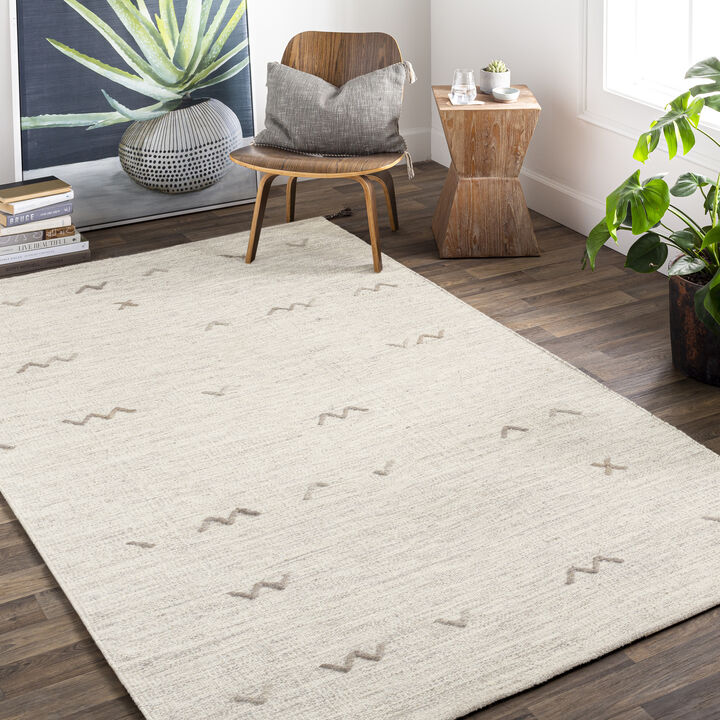 Montezuma MTZ-2004 6' x 9' Gray Rug