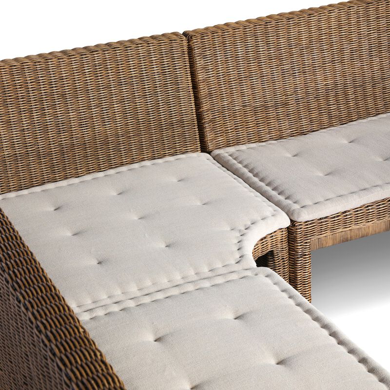 Senna 83" L-Shaped Dining Banquette