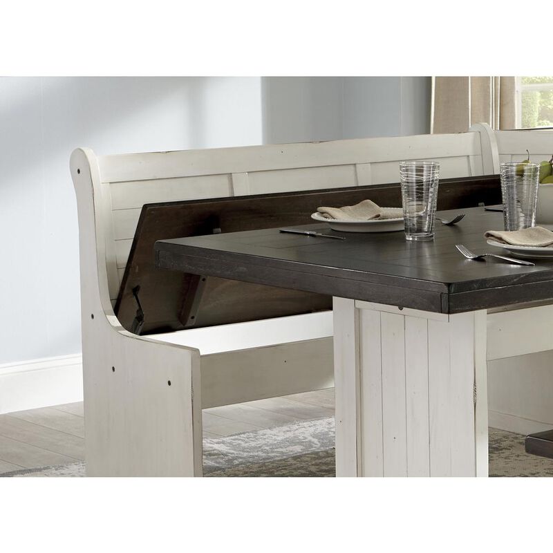 Sunny Designs Wood Breakfast Nook Dining Set