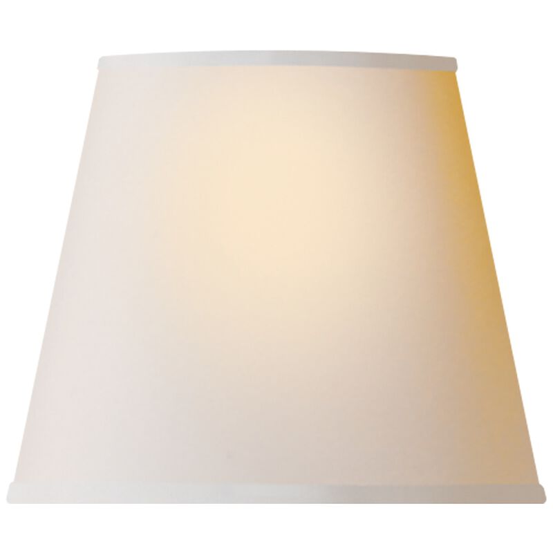 Natural Paper Candle Clip Shade 6"