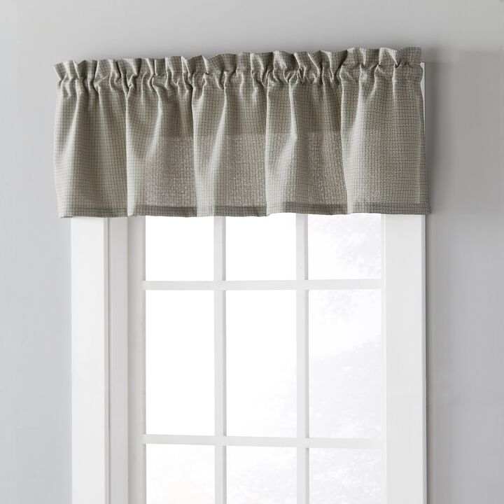 Saturday Knight Ltd Nelson Versatile Tailored Window Valance - 58x13", Rust