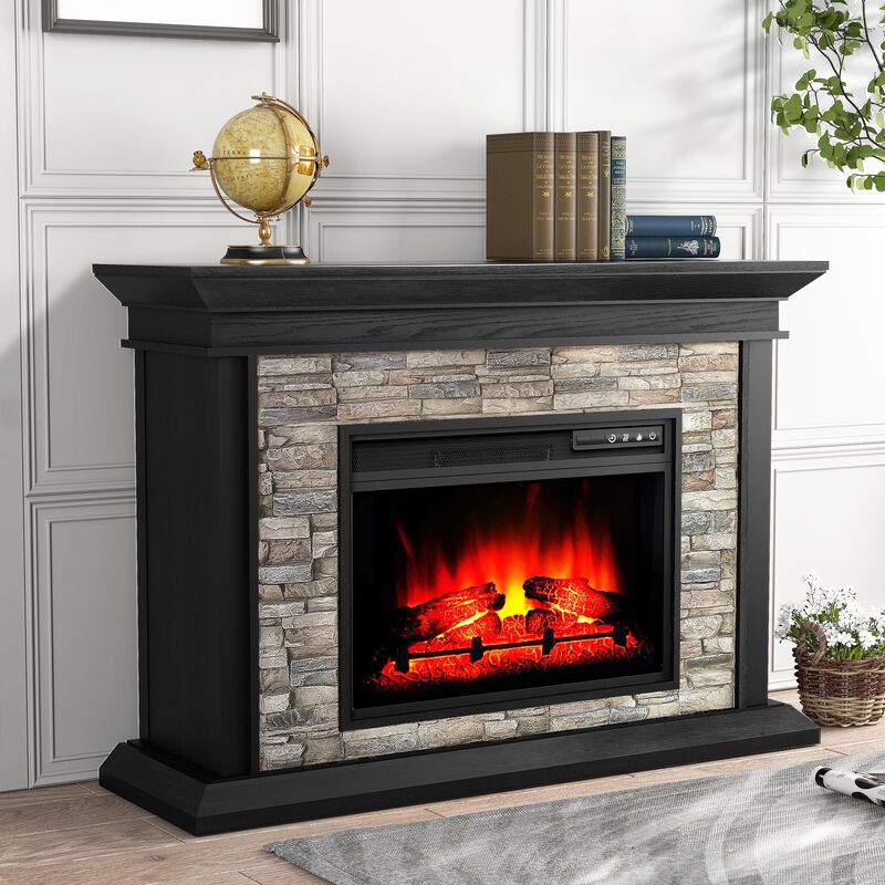 FESTIVO 50" Freestanding Electric Fireplace - No Assembly Required