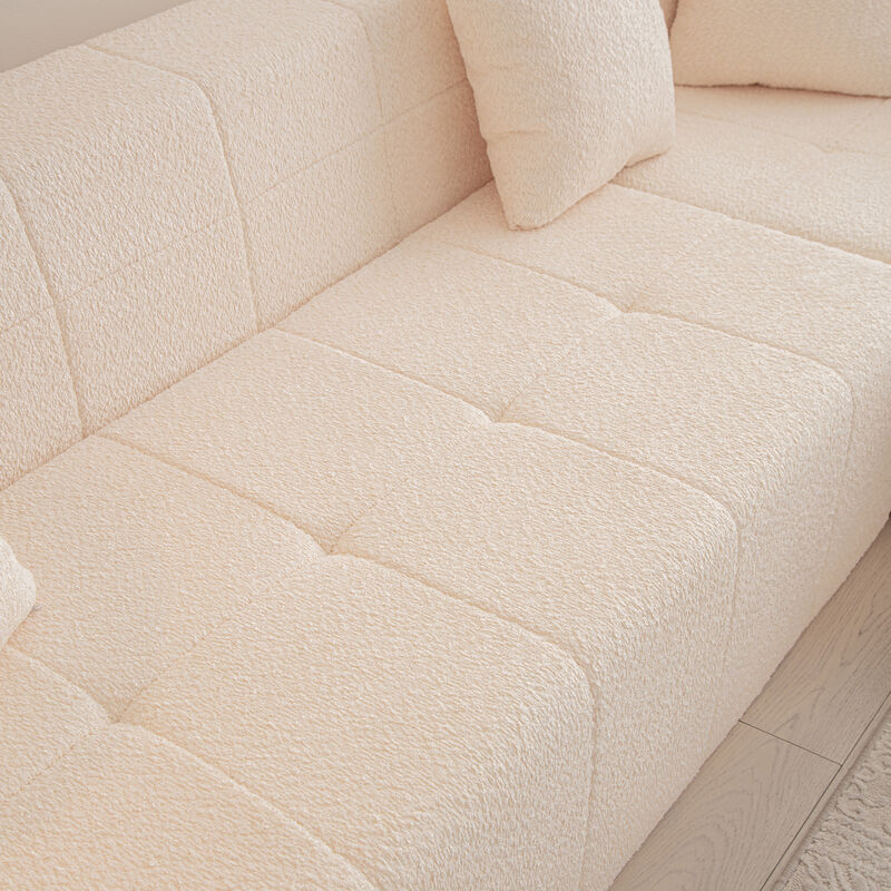 Merax Modular L-Shaped Sectional Floor Sofa Couch