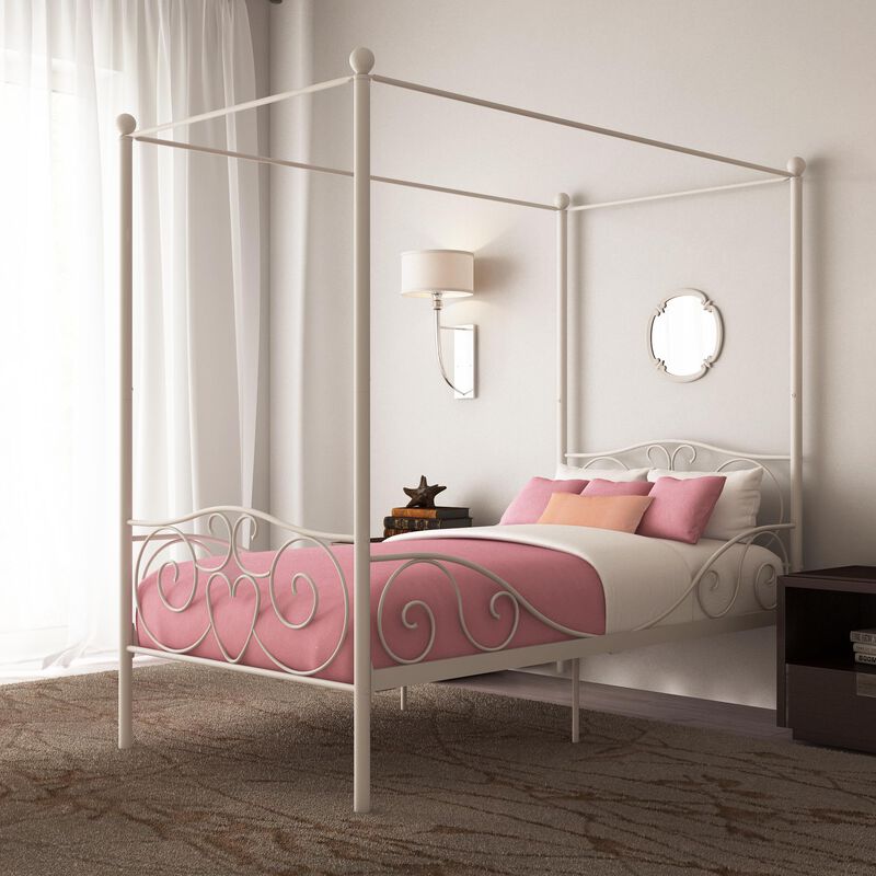 Atwater Living Whimsical Metal Canopy Bed