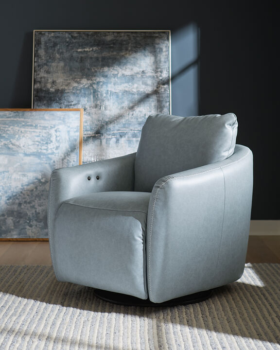 Bonnie Swivel with Power Footrest