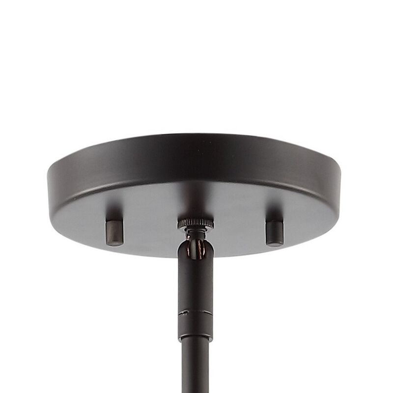 Amoros Modern Mid Century Iron LED Chandelier