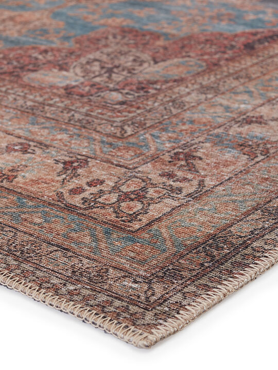 Harman By Katelester Vacherie Red 2'6" x 10' Runner Rug