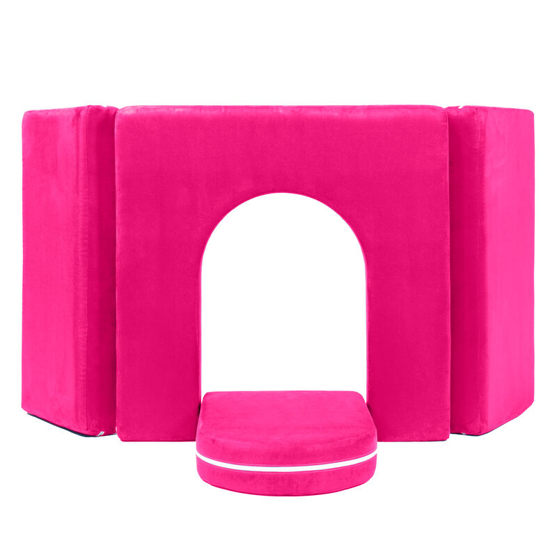 Jaxx Zipline Playscape Castle Gate - Playtime Furniture for Imaginative Kids