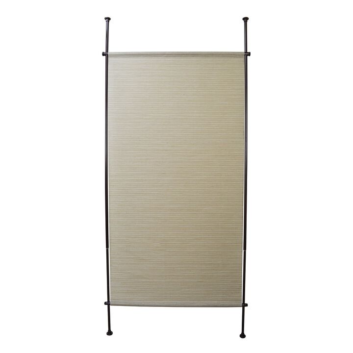 Rivergrass Jute Privacy Panel, 38" x 72", Adjustable Height