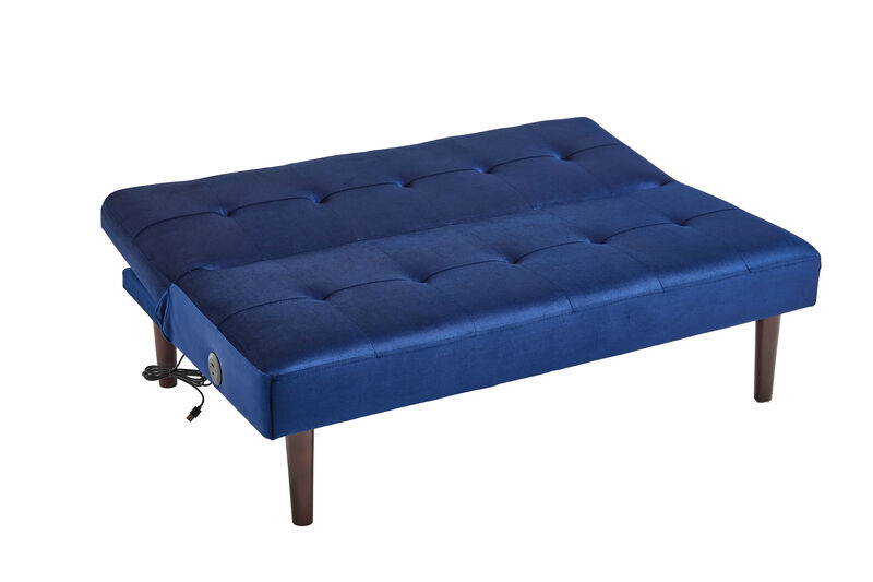 Merax Flannel Fabric Foldable Sofa Recliner Futon