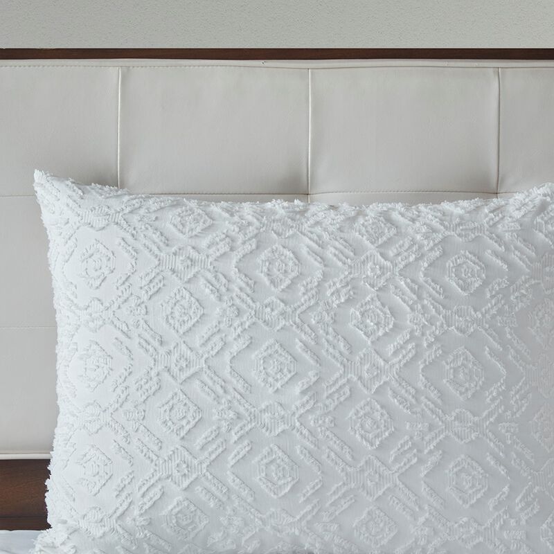 Gracie Mills Betsy Farmhouse Aztec Print Reversible Cotton Comforter Set
