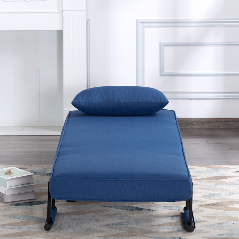 26 in. Polyester Single Size Sofa Bed