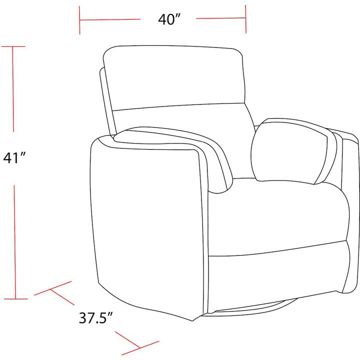 Powered By Freemotion Cordless Power Swivel Glider Recliner Two Pack