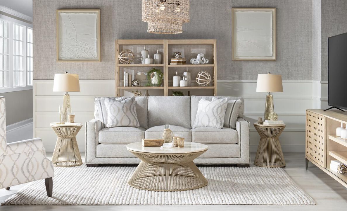 Biscayne Round Rope End Table