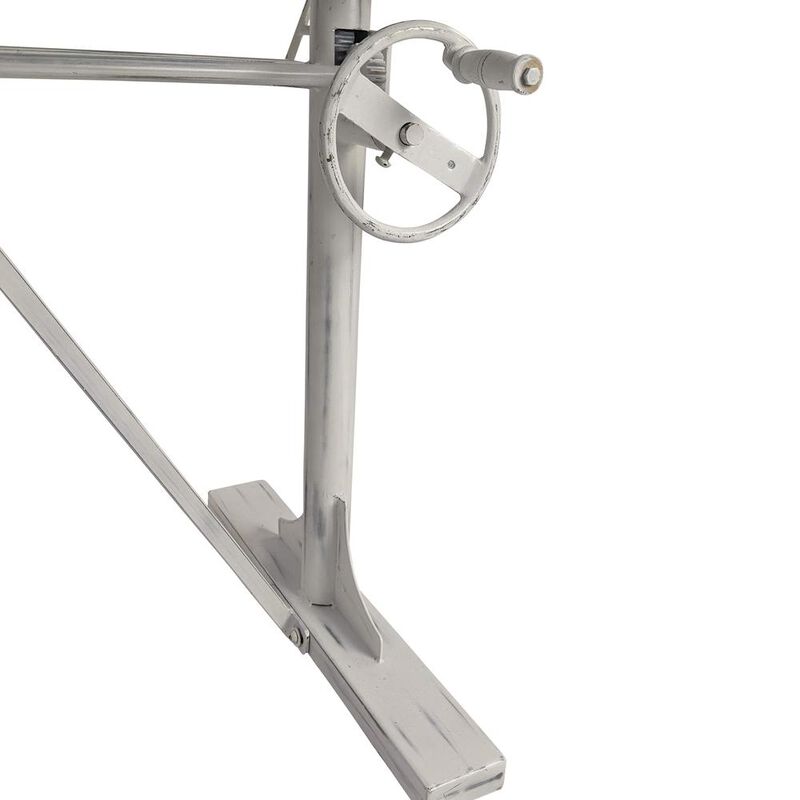 Carolina Living Brio Sit or Standing Adjustable Desk - Whitewash