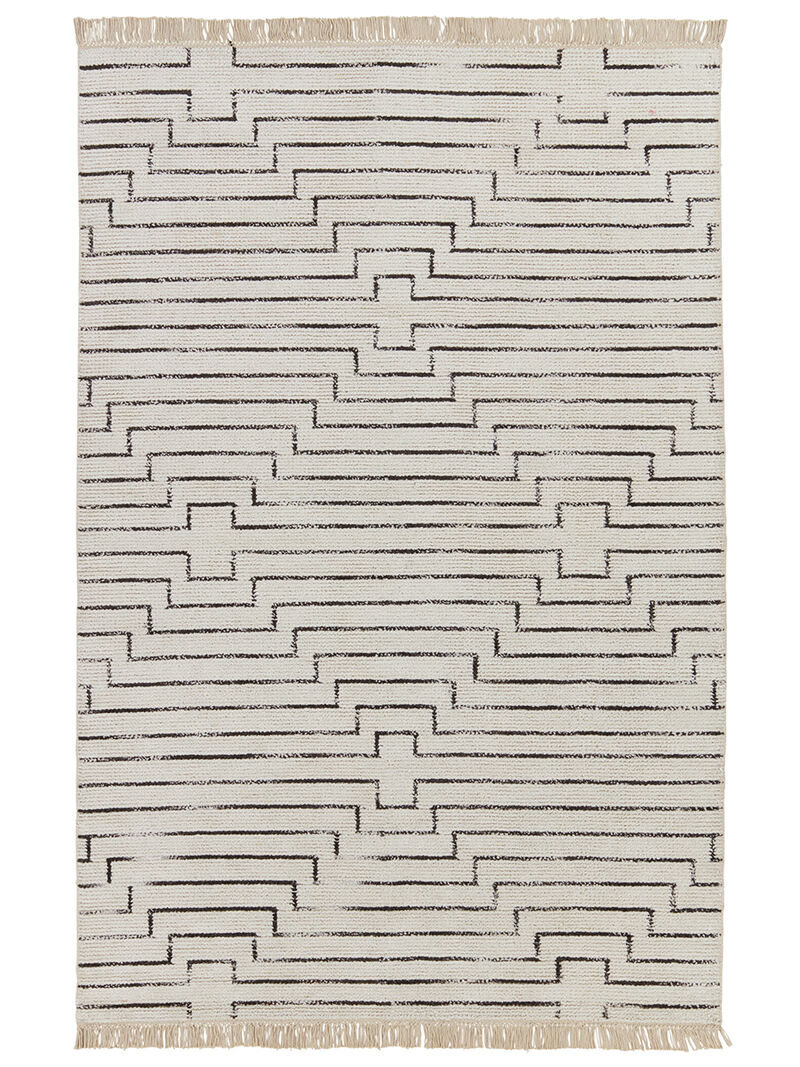 Satellite Alloy Brown 6' x 9' Rug