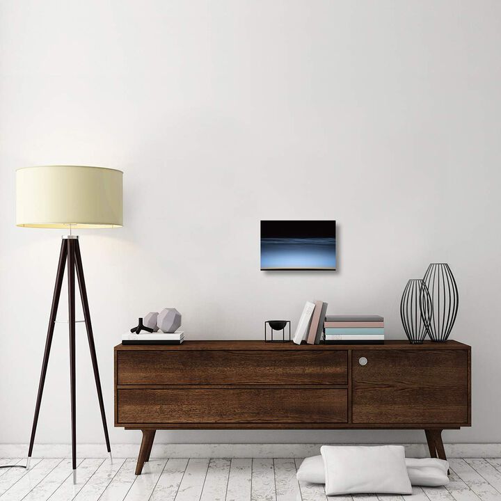 Noctilucent Clouds Over Earth-Canvas Art-18x12