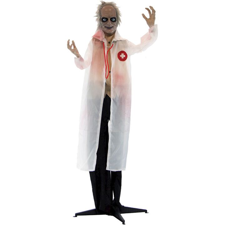 Haunted Hill Farm 67 Standing Animated Doctor