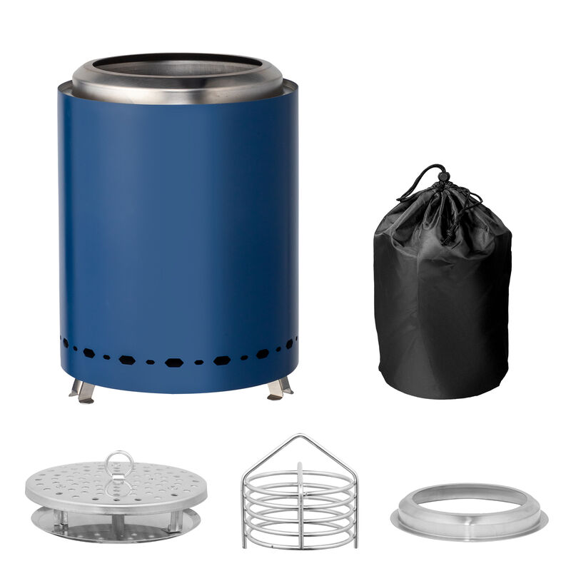 Smokeless Fire Pit Efficient & Low-Smoke Outdoor Wood-Burning Fire Pit for Patio & Backyard