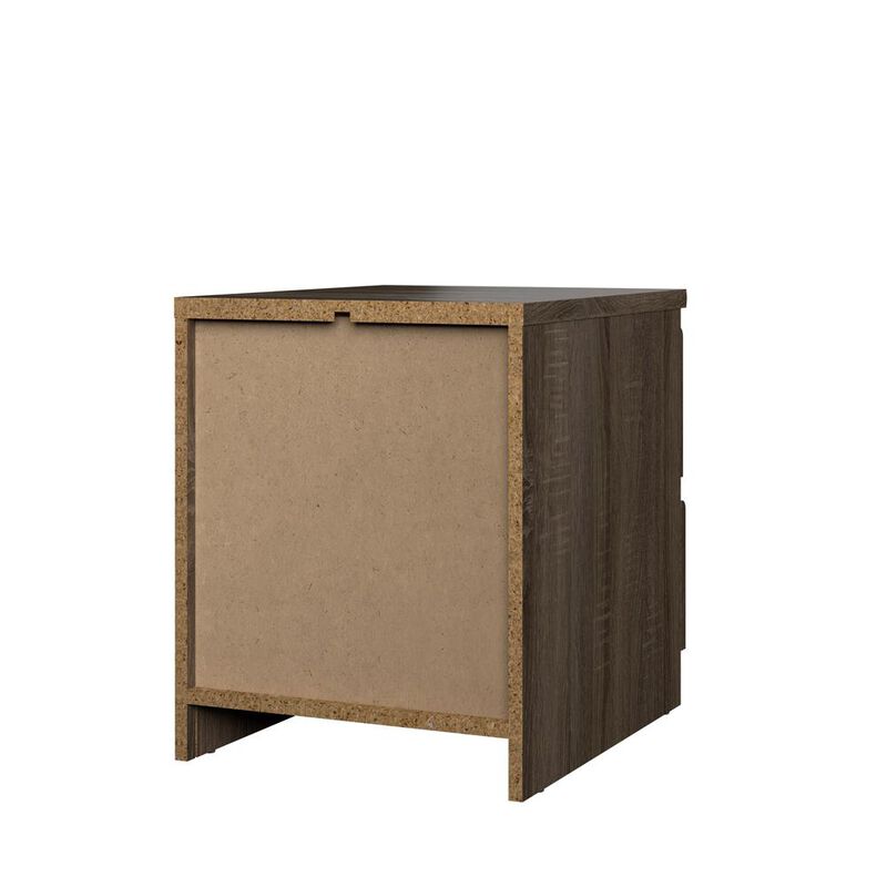 Tvilum Scottsdale 2 Drawer Nightstand, Truffle