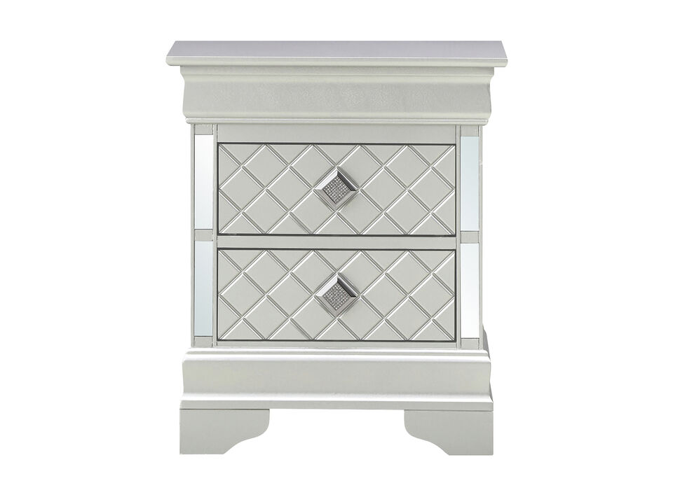 Verona 2-Drawer Nightstand (24 in. H x 16 in. W x 21 in. D)