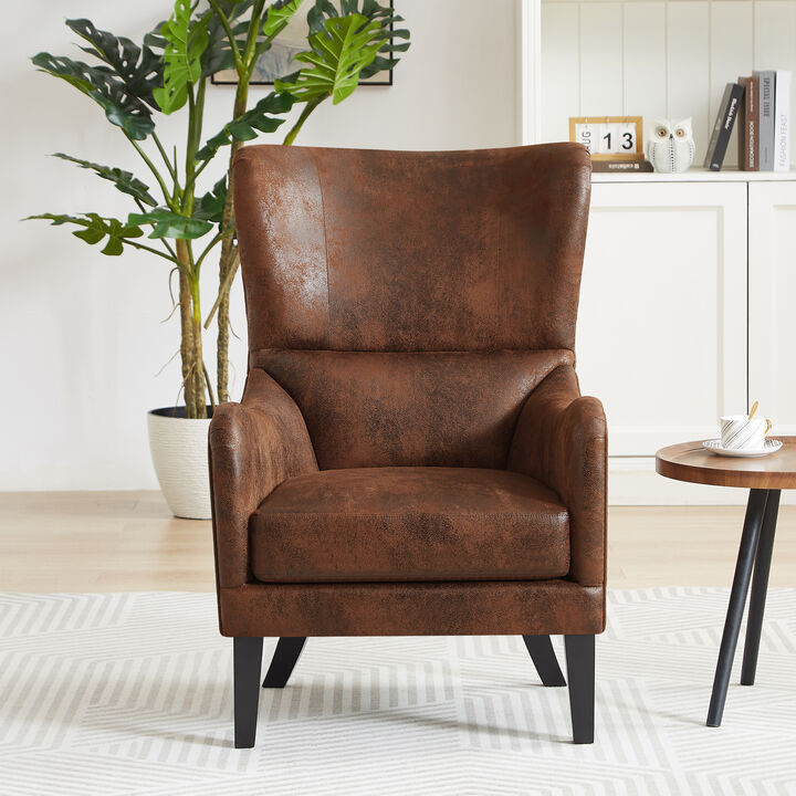 Merax High Back Armchair Accent Chair