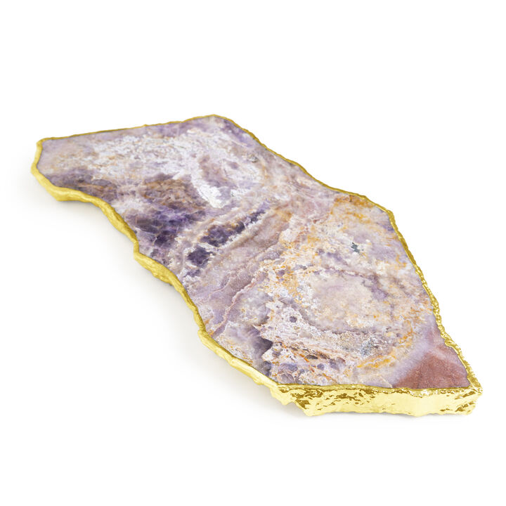 Dazzle Amethyst & Gold Cheese Board