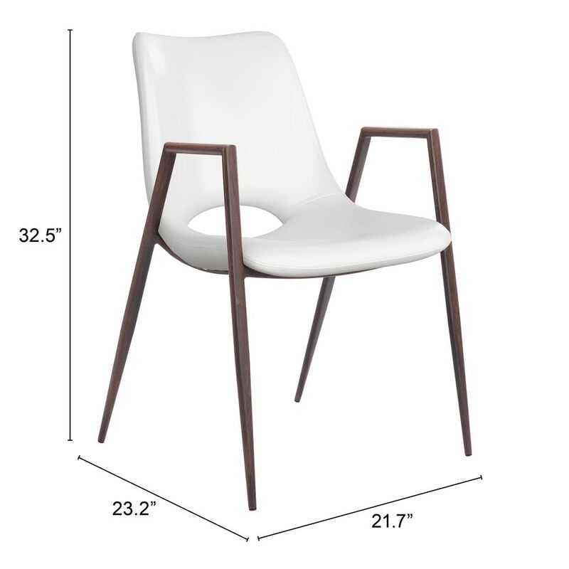Belen Kox The WhiteDesi Dining Chair Set, Belen Kox