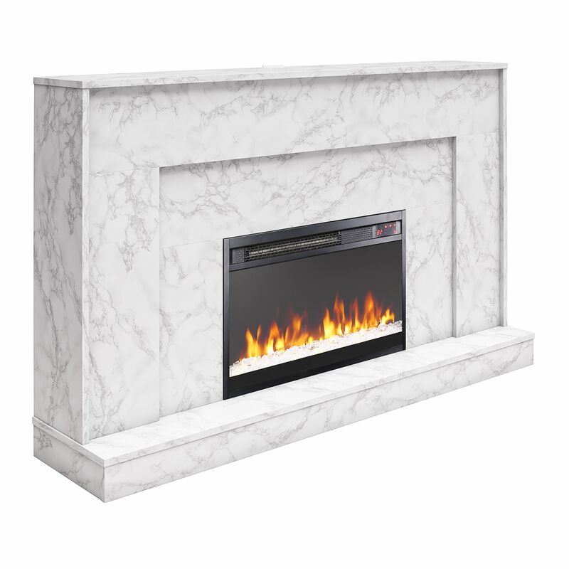CosmoLiving by Cosmopolitan Liberty Mantel Fireplace Space Heater