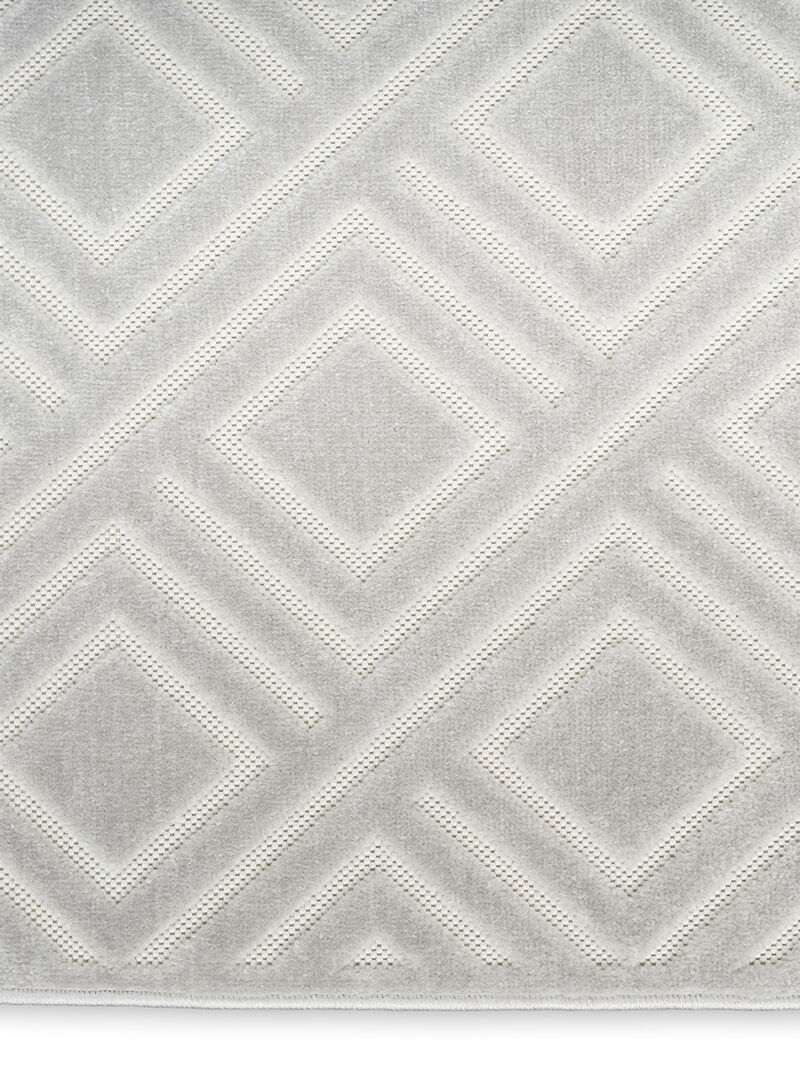 Care Free CAF03 Light Gray 7'10" x 9'10" Rug