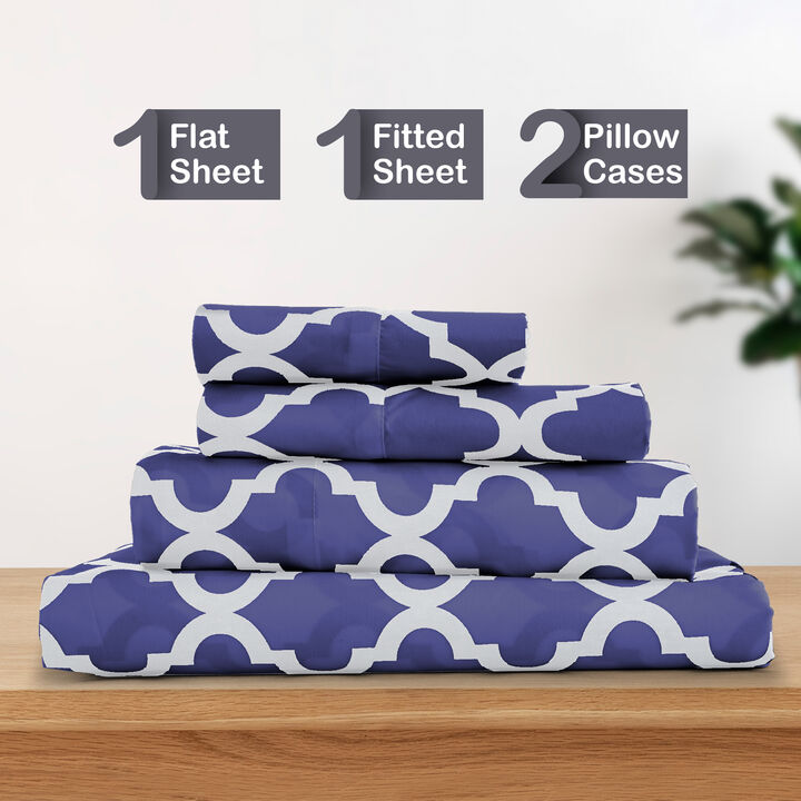 Lux Decor Collection Bed Sheets - Brushed Microfiber Sheet Set