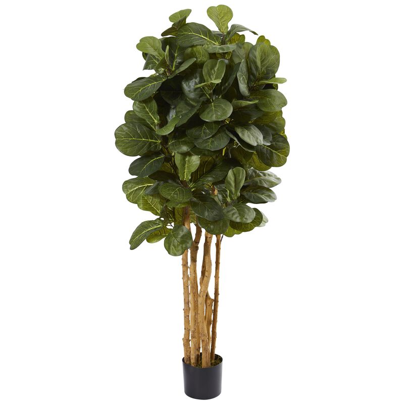 Hivvago 5 Feet Fiddle Leaf Fig Artificial Tree