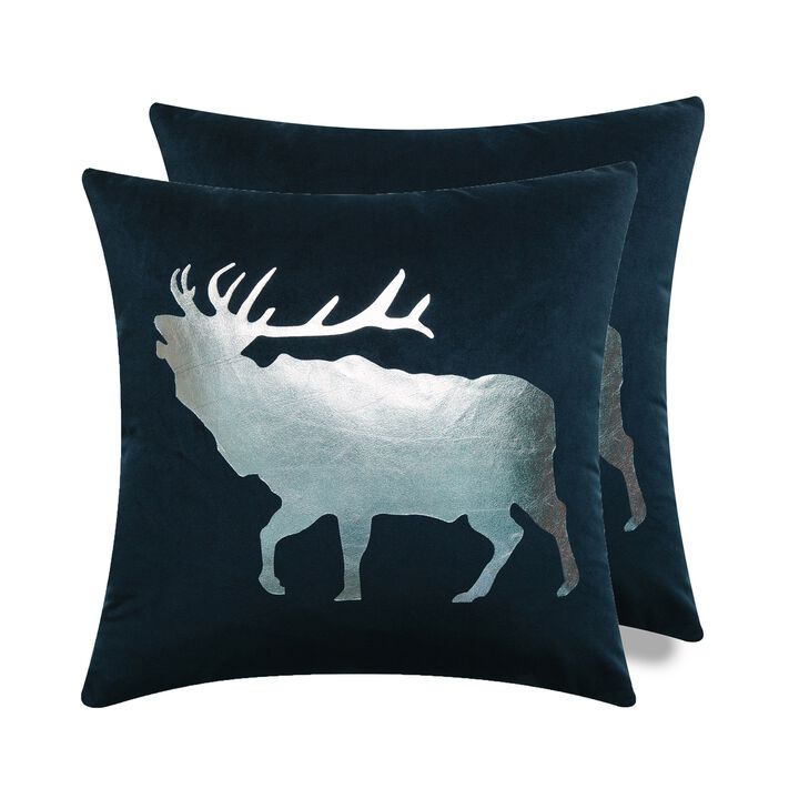 Christmas Icons throw pillow - set of 2