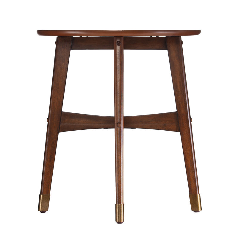Rhoda Round Midcentury Modern End Table