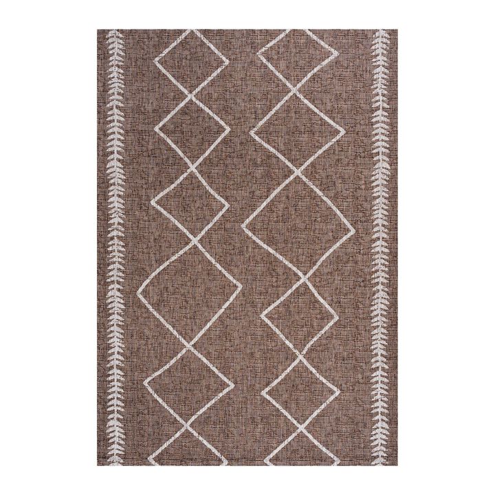 Derya Tribal Diamond Trellis Indoor/Outdoor Area Rug