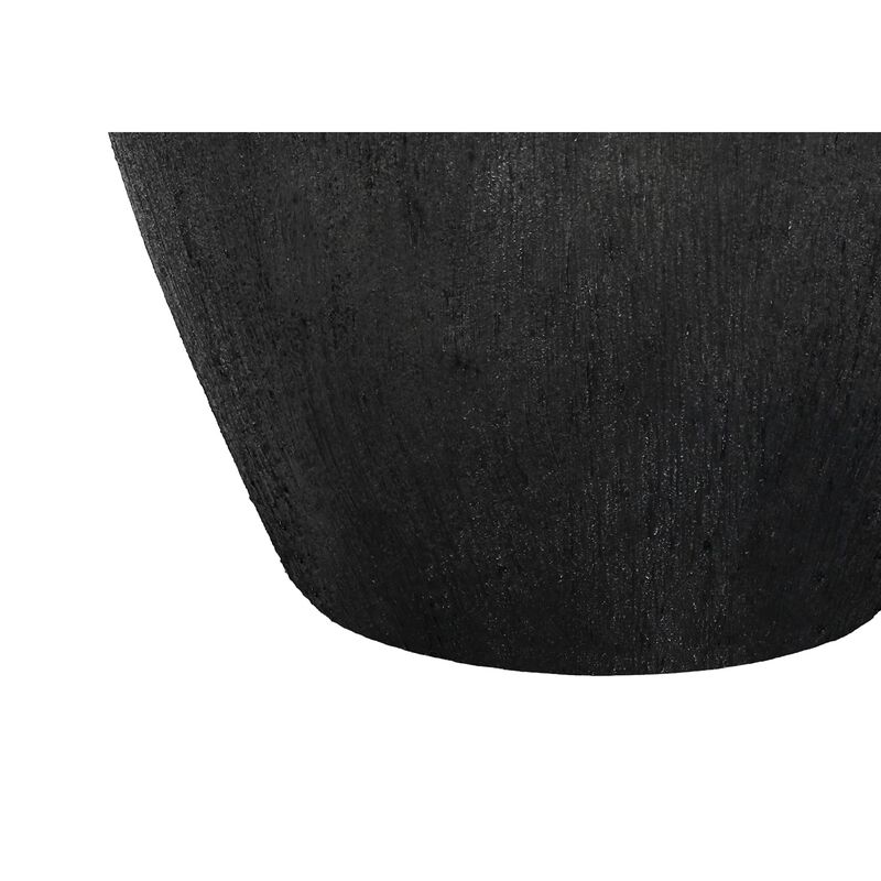 Monarch Specialties I 9721 - Lighting, 24"H, Table Lamp, Black Ceramic, Ivory / Cream Shade, Modern