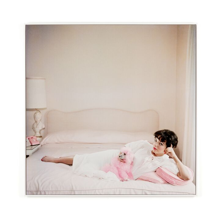 Joan Collins Relaxes
