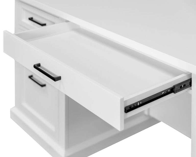 Double Pedestal Executive Desk