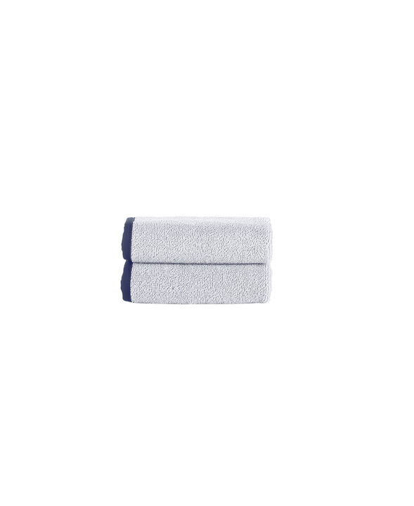 Brooks Brothers Contrast Frame 2 pcs Wash Towels